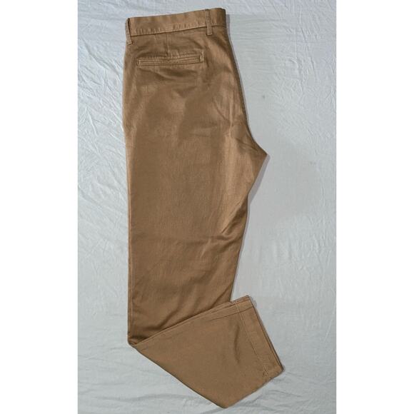 J Crew Re-Imagined 770 Straight Flat Front Stretch Cotton Chino Pants. 32X29.5. - Picture 2 of 8
